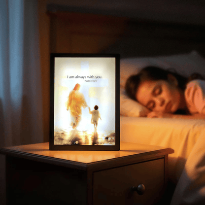 Jesus Light – Handcrafted Scripture Glow