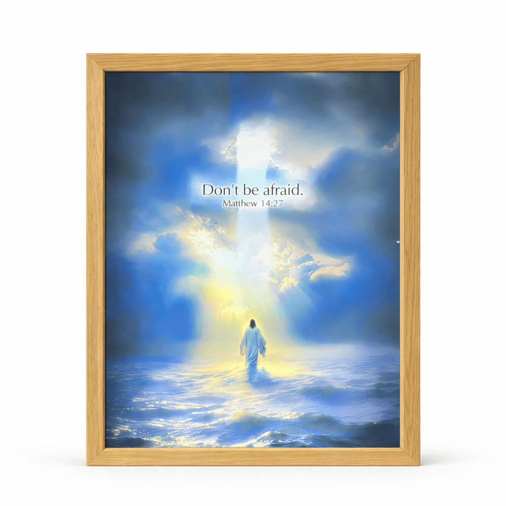 Jesus Light – Handcrafted Scripture Glow