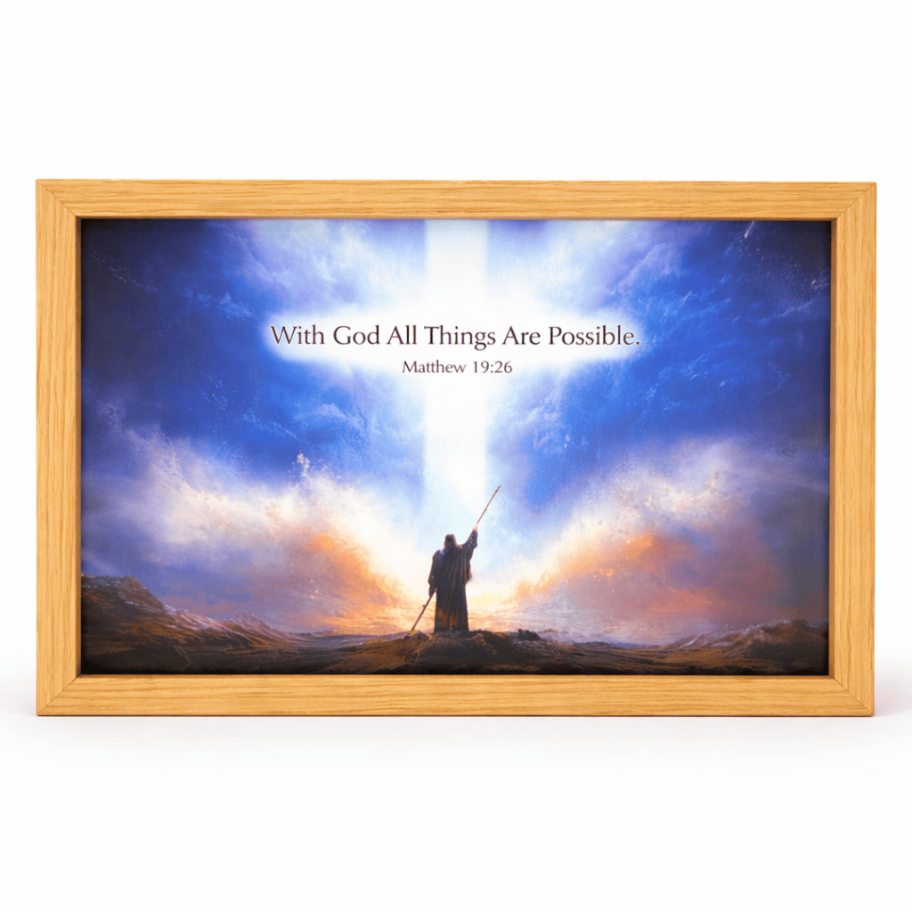 Jesus Light – Handcrafted Scripture Glow