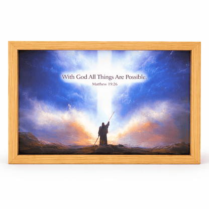 Jesus Light – Handcrafted Scripture Glow