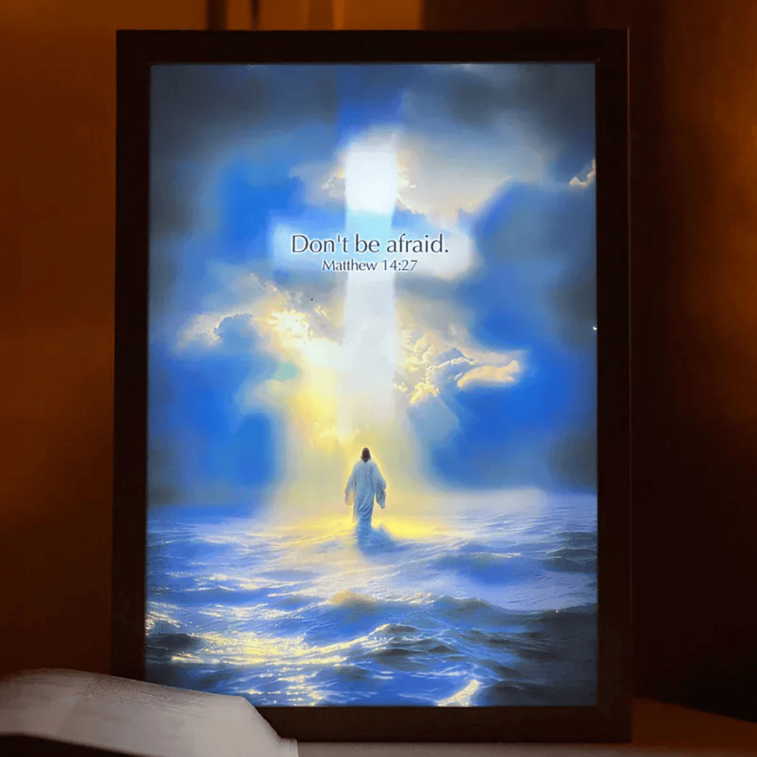Jesus Light – Handcrafted Scripture Glow